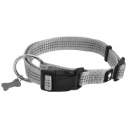 Collier chien Safe gris