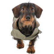 Manteau teckel : coupe spéciale hermy vert olive
