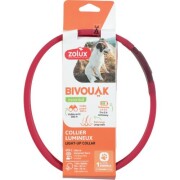 Collier Lumineux pour Chiens à Poils Longs Bivouac - Rechargeable et Ajustable