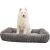 Lit pour chien :  peluche douce, velours Lonni