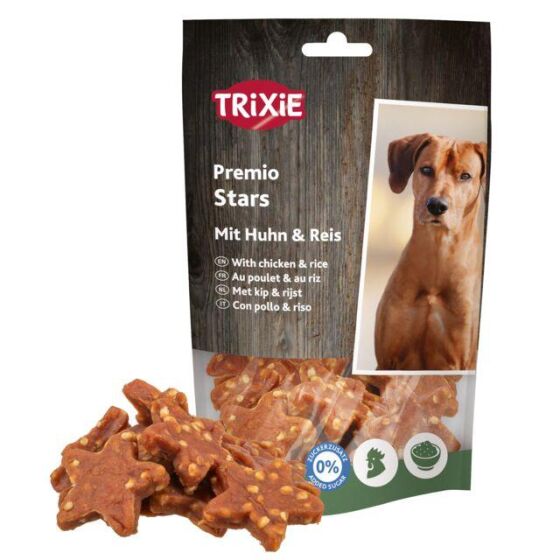 Friandises Premio Stars pour chien :  au Poulet et Riz