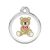 Médaille Red Dingo Motif Ourson