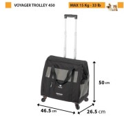 Sac trolley pour chien voyager 450
