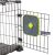 Tapis de lechage compatible cage de transport