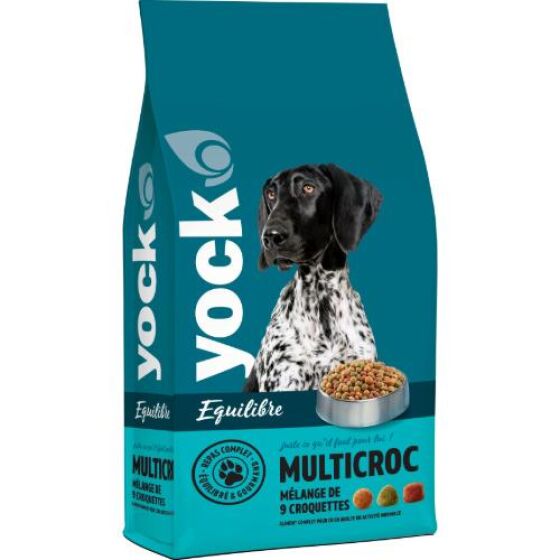 Croquettes YOCK ÉQUILIBRE Chien Adulte Multicroc