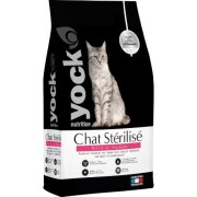 Croquettes au Saumon pour Chat Stérilisé YOCK NUTRITION
