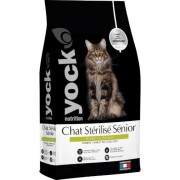 Croquettes pour Chat Stérilisé Senior au Poulet YOCK NUTRITION