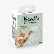 KIT DE FILTRATION x4 pour fontaines Bandit – Filtres de rechange haute qualité