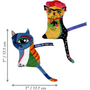 Jouet KONG Artz pour chat Kahlo/Picasso 2 pièces