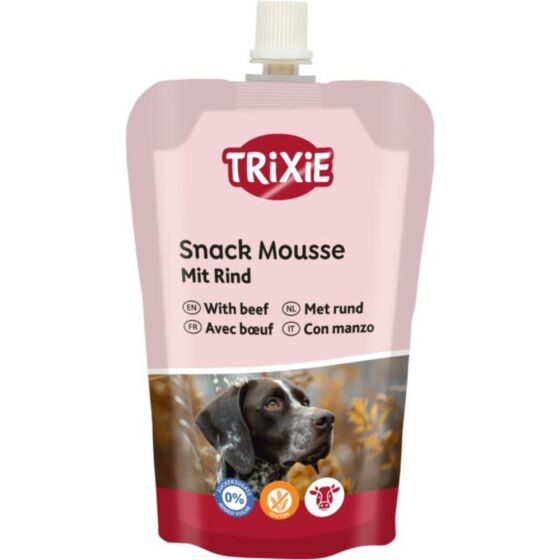 Snack Mousse bœuf pour chien 200 g