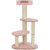 Arbre à chat stable Lonni rose 132 cm