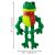 Peluche KONG Holiday Knots Grenouille