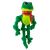 Peluche KONG Holiday Knots Grenouille