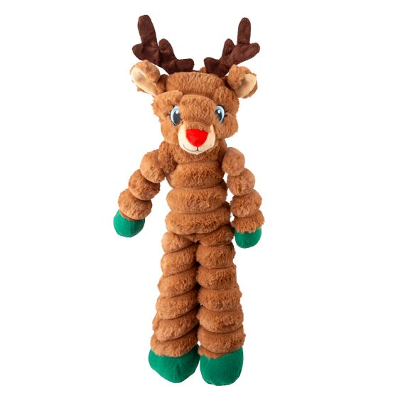 Peluche de Noël KONG Holiday Shakers Crumples Renne XL