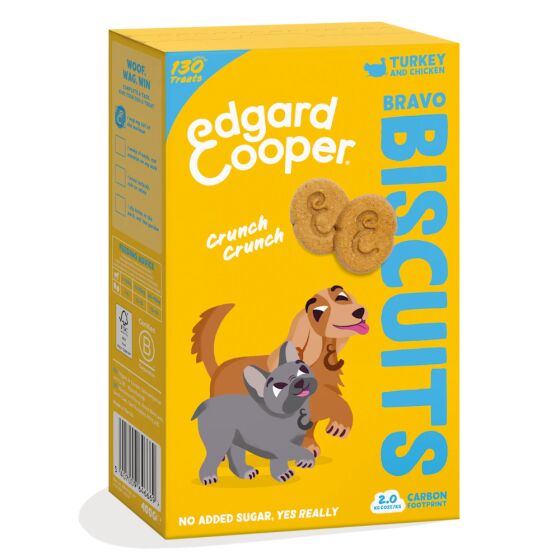 Biscuits pour chien sans céréales dinde et poulet