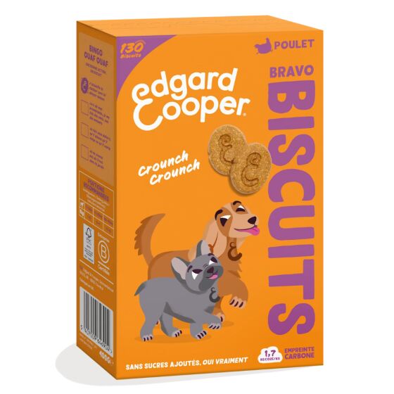Biscuits pour chien sans céréales au poulet