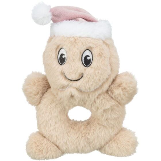 Peluche de Noël biscuit pour chien