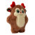 Peluche de Noël KONG Holiday Snuzzle renne