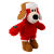 Peluche de Noël KONG Holiday Wild Knots ours