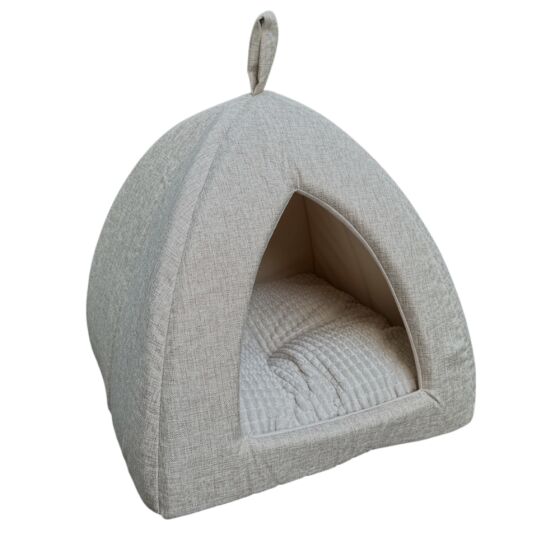 Dôme pour chat Antidérapant Soft Beige