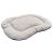 Coussin en tissu pour chien ovale antidérapant beige