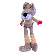 Peluche chien de Noël 50 cm