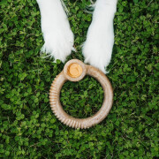 Jouet à mâcher Ring au Bacon pour chien