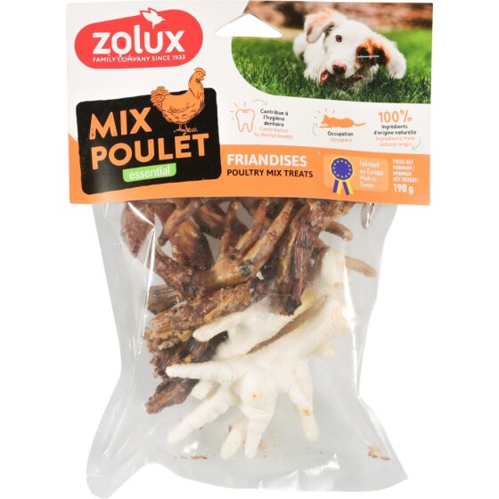 Friandises naturelles chien mix poulet