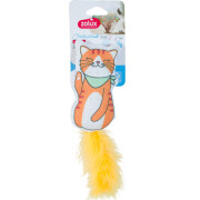 Jouet chat chatouille avec bandana