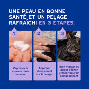 Mousse sans rinçage Douxo Spa hypoallergénique chat 150 ml