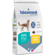 Croquettes Ideameal spéciales peau & pelage chien adulte