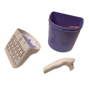 Pelle de toilette chat sac intégré