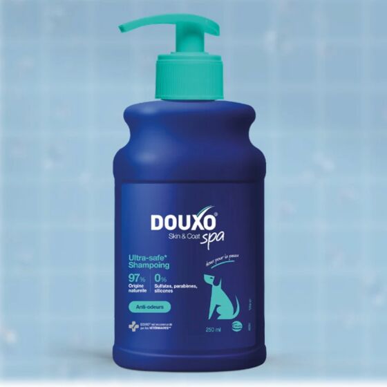 Shampooing Douxo Spa anti-odeurs pour chien 250 ml