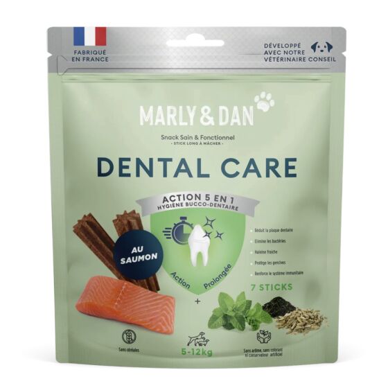 Sticks Marly & Dan dental care naturels pour chien
