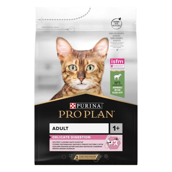 Croquettes Pro Plan Delicate Digestion Agneau pour Chat Adulte